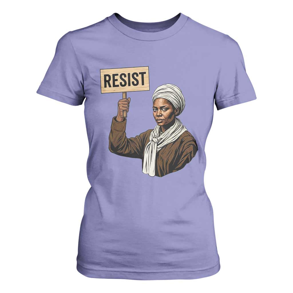 Funny Harriet Tubman Says Resist T Shirt For Women Black Pride Inspiration Gift - African Pride