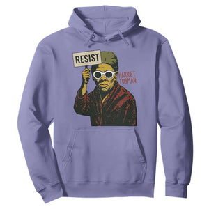 Funny Harriet Tubman Says Resist Hoodie Female Empowerment History Gift - African Pride