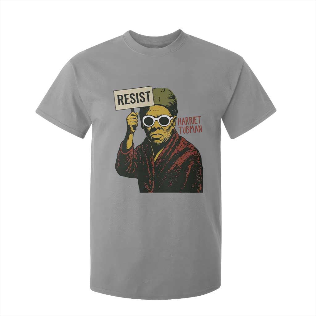 Funny Harriet Tubman Says Resist T Shirt For Kid Female Empowerment History Gift - African Pride
