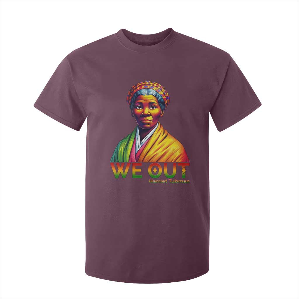 Harriet Tubman We Out T Shirt For Kid Female Empowerment History Gift