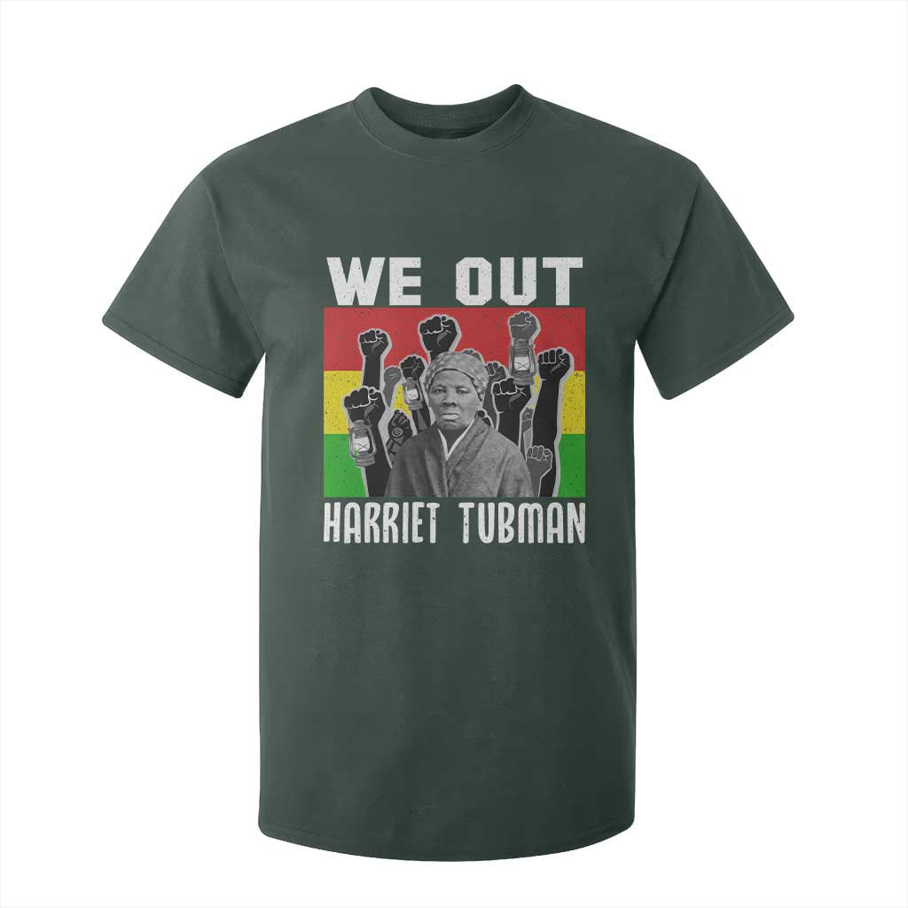 Harriet Tubman T Shirt For Kid We Out Women Empowerment Quote - African Pride