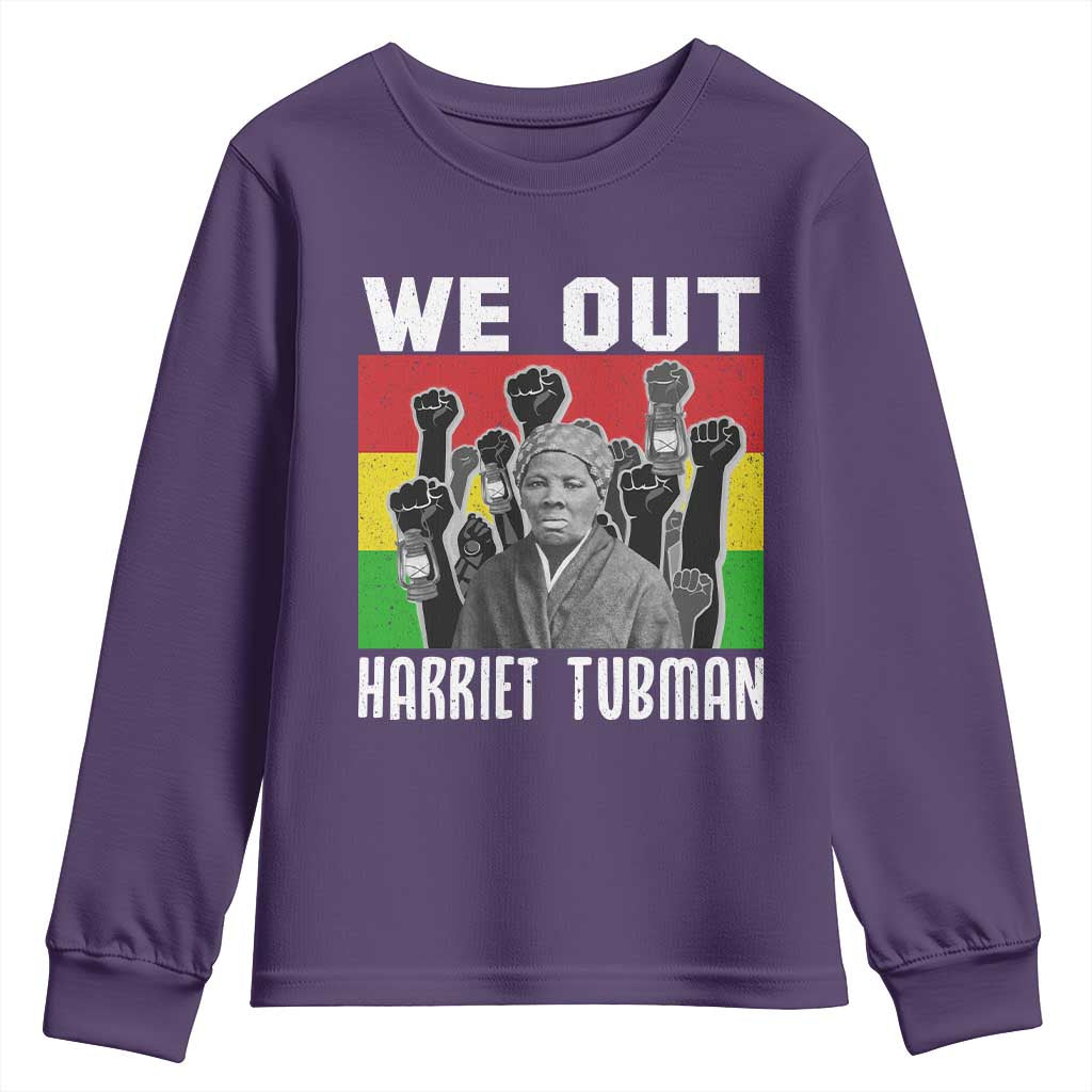 Harriet Tubman Youth Sweatshirt We Out Women Empowerment Quote - African Pride