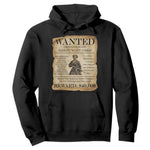 Vintage Harriet Tubman Poster Hoodie Wanted For Helping Slaves Escape