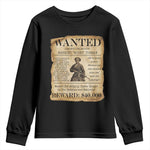 Harriet Tubman Wanted Reward Poster Youth Sweatshirt Liberty Or Death
