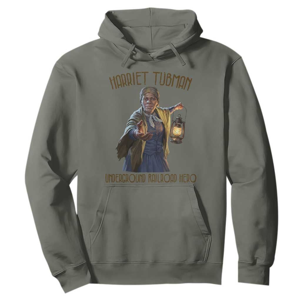 Harriet Tubman Hoodie Underground Railroad Hero Black History Month Gift
