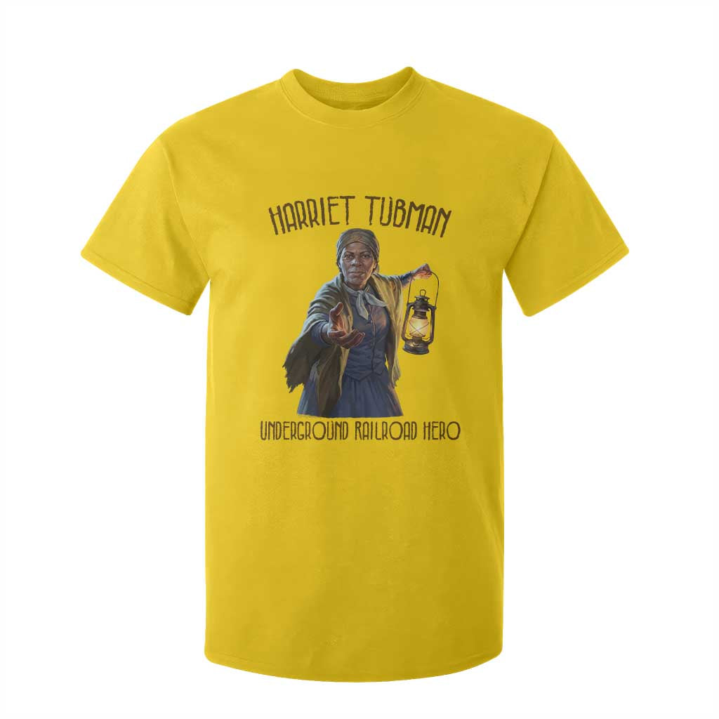 Harriet Tubman T Shirt For Kid Underground Railroad Hero Black History Month Gift