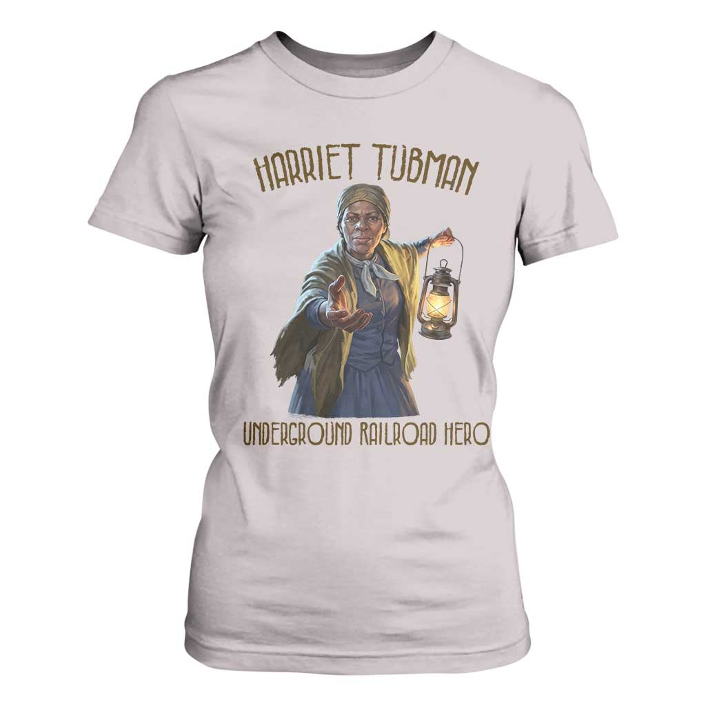 Harriet Tubman T Shirt For Women Underground Railroad Hero Black History Month Gift