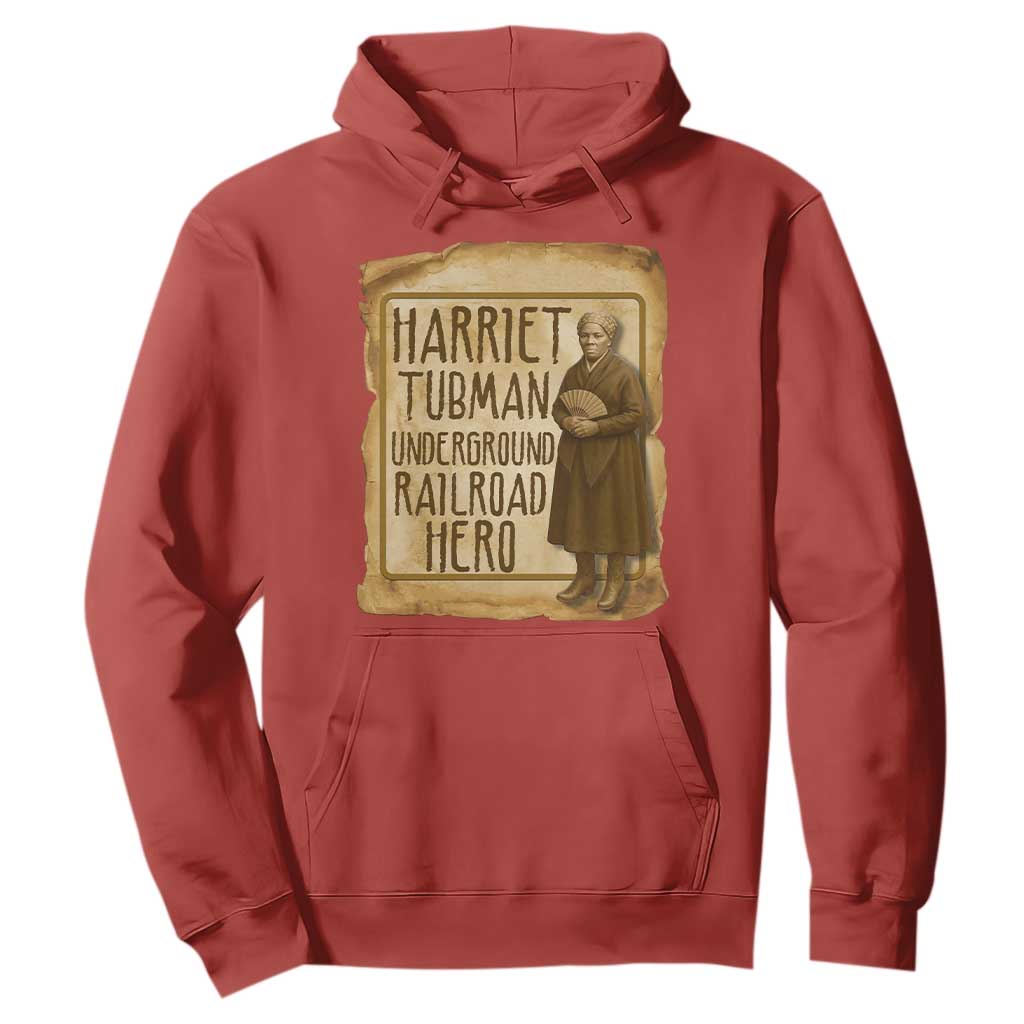 Underground Railroad Hero Harriet Tubman Hoodie Feminist History Gift