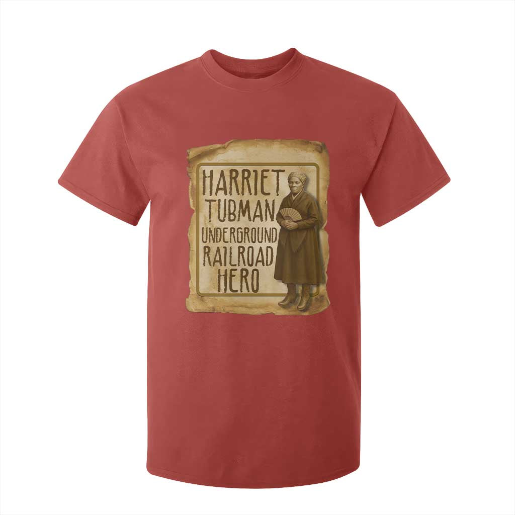 Underground Railroad Hero Harriet Tubman T Shirt For Kid Feminist History Gift