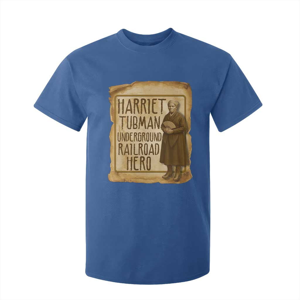 Underground Railroad Hero Harriet Tubman T Shirt For Kid Feminist History Gift