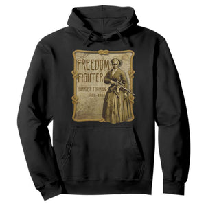Harriet Tubman Freedom Fighter Hoodie Feminist History Gift