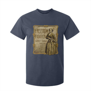 Harriet Tubman Freedom Fighter T Shirt For Kid Feminist History Gift