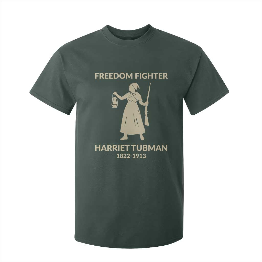 Harriet Tubman Freedom Fighter T Shirt For Kid History Lover Gift