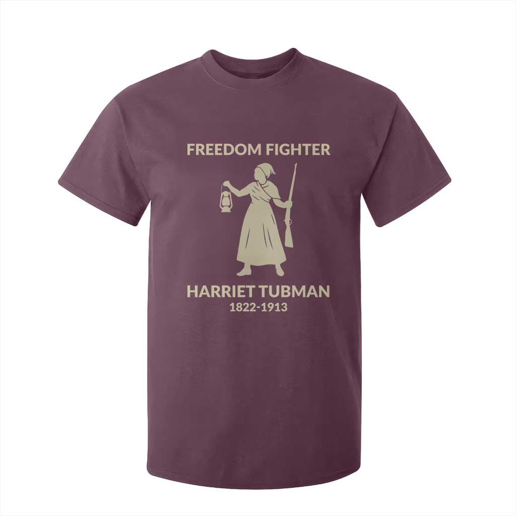 Harriet Tubman Freedom Fighter T Shirt For Kid History Lover Gift