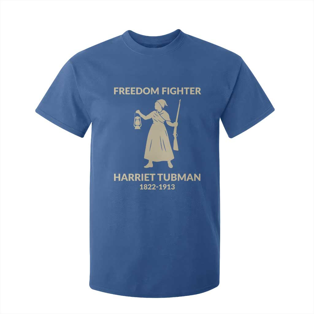 Harriet Tubman Freedom Fighter T Shirt For Kid History Lover Gift