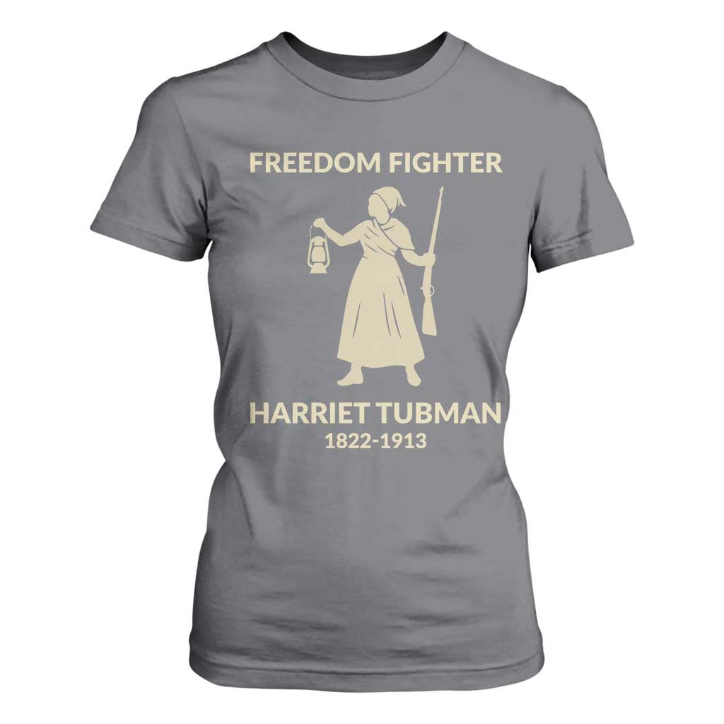 Harriet Tubman Freedom Fighter T Shirt For Women History Lover Gift