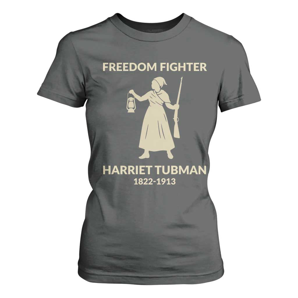 Harriet Tubman Freedom Fighter T Shirt For Women History Lover Gift