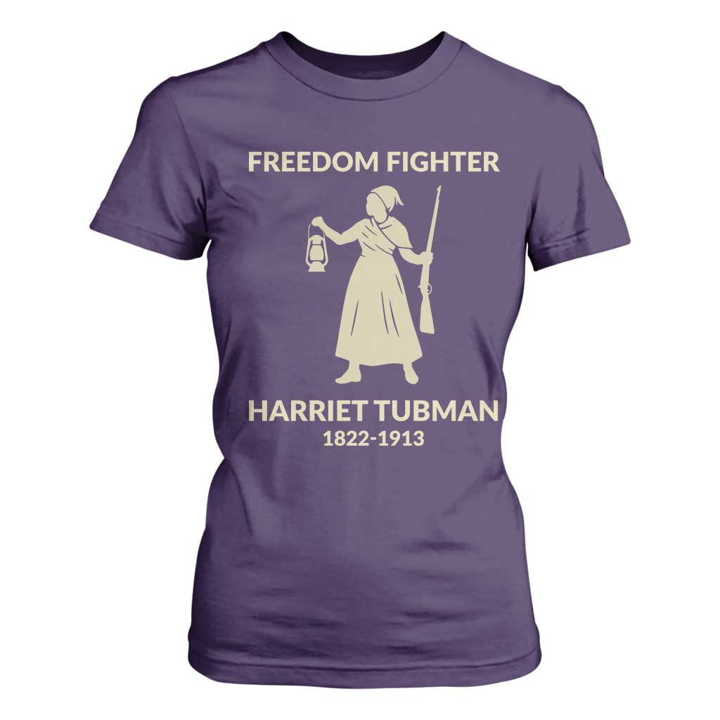 Harriet Tubman Freedom Fighter T Shirt For Women History Lover Gift