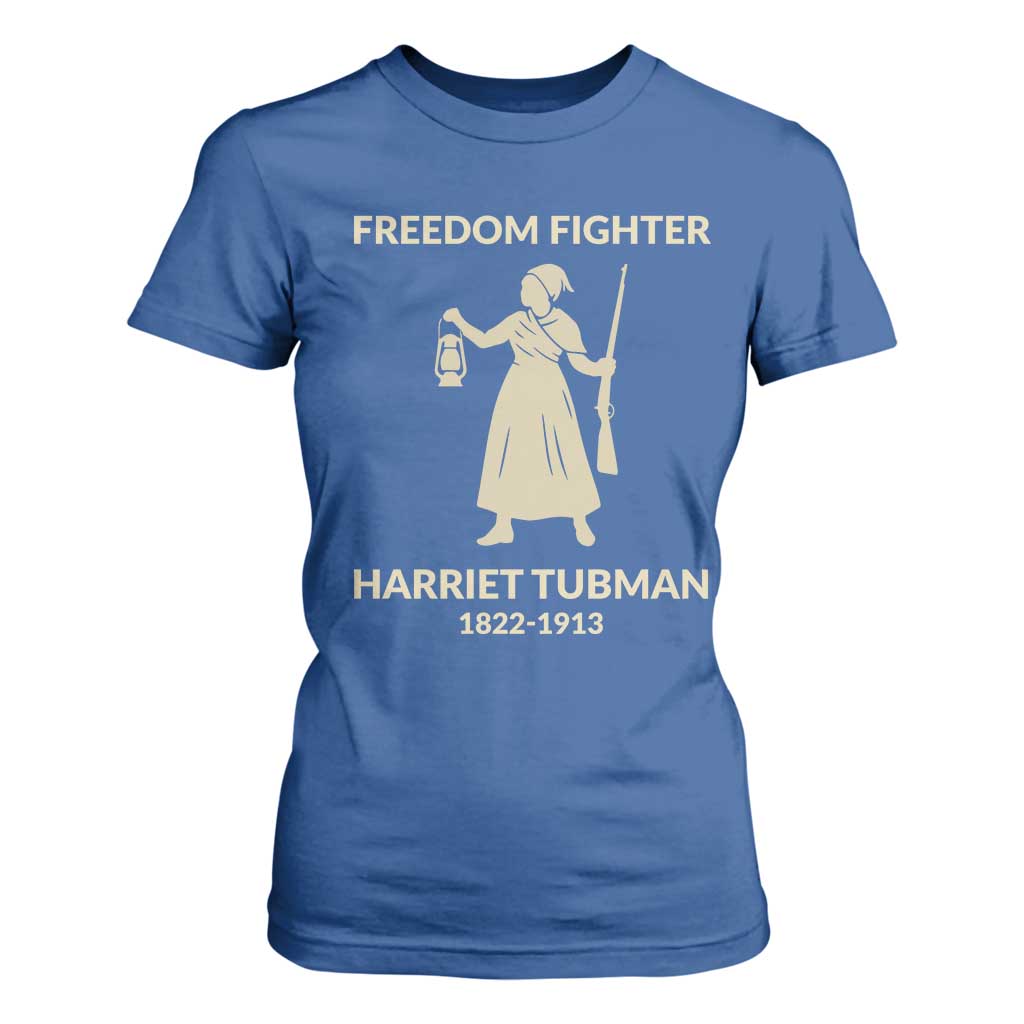 Harriet Tubman Freedom Fighter T Shirt For Women History Lover Gift