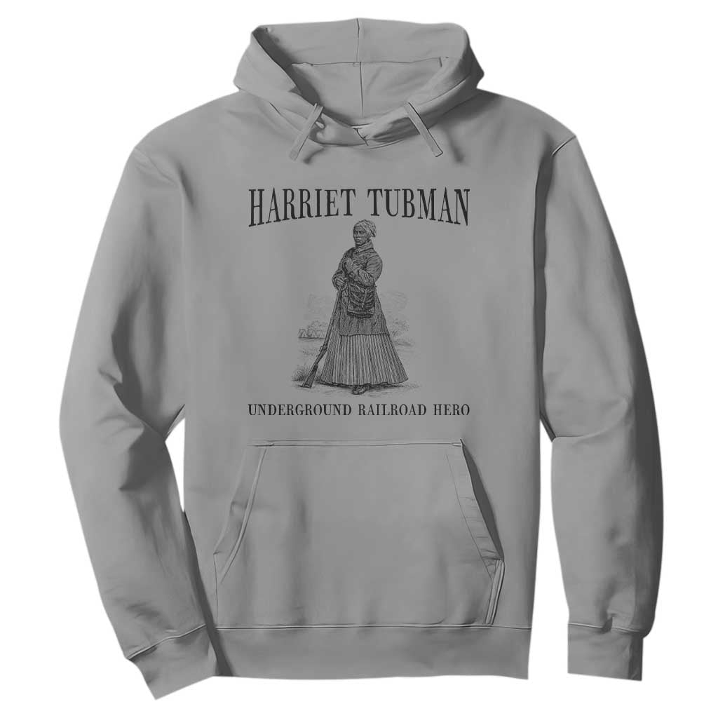 Harriet Tubman Hoodie Underground Railroad Freedom Leader