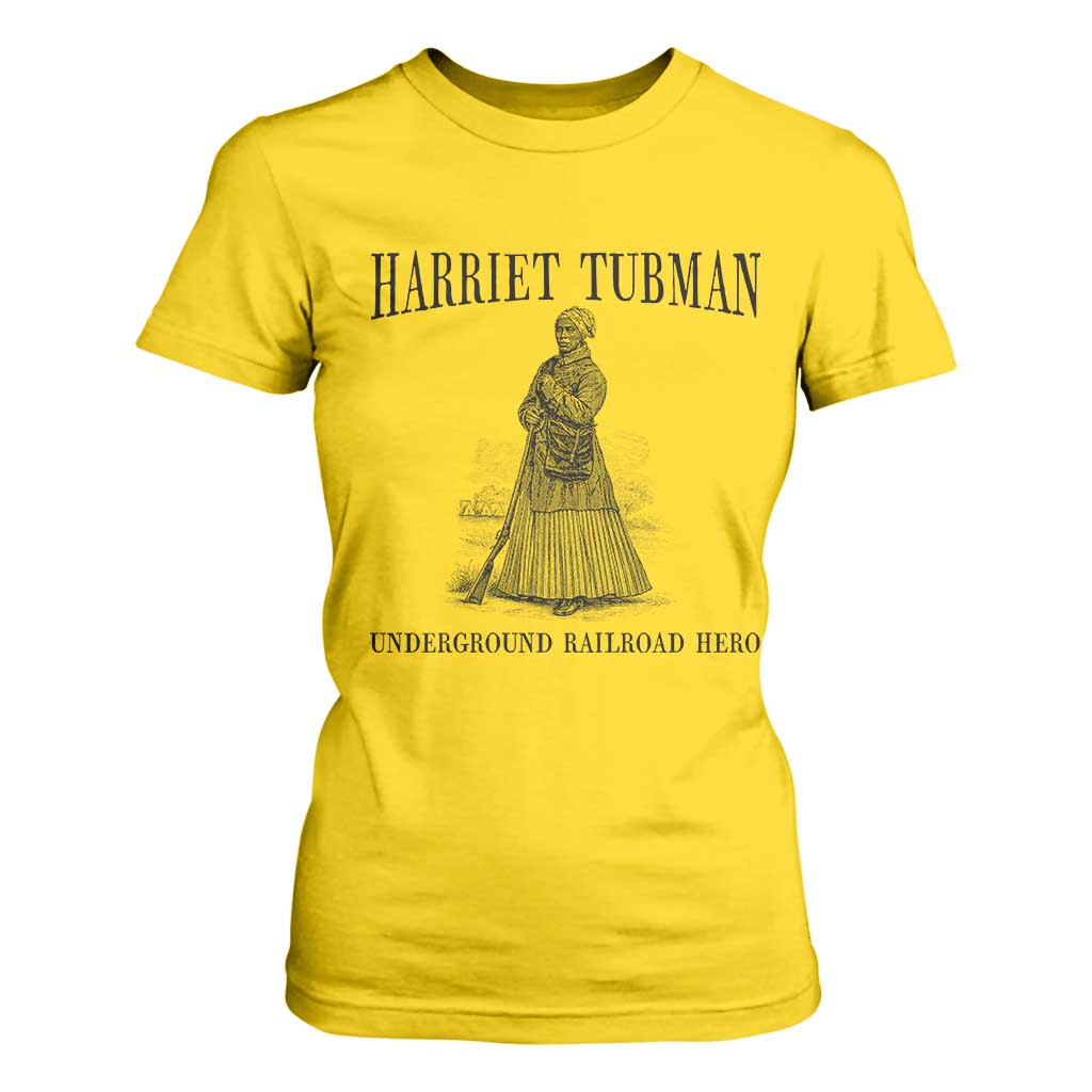 Harriet Tubman T Shirt For Women Underground Railroad Freedom Leader