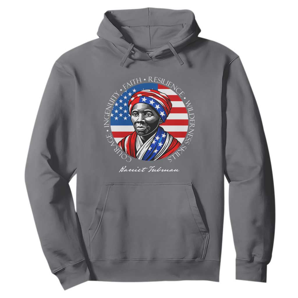 Harriet Tubman Patriotic Hoodie Black History Month Gift