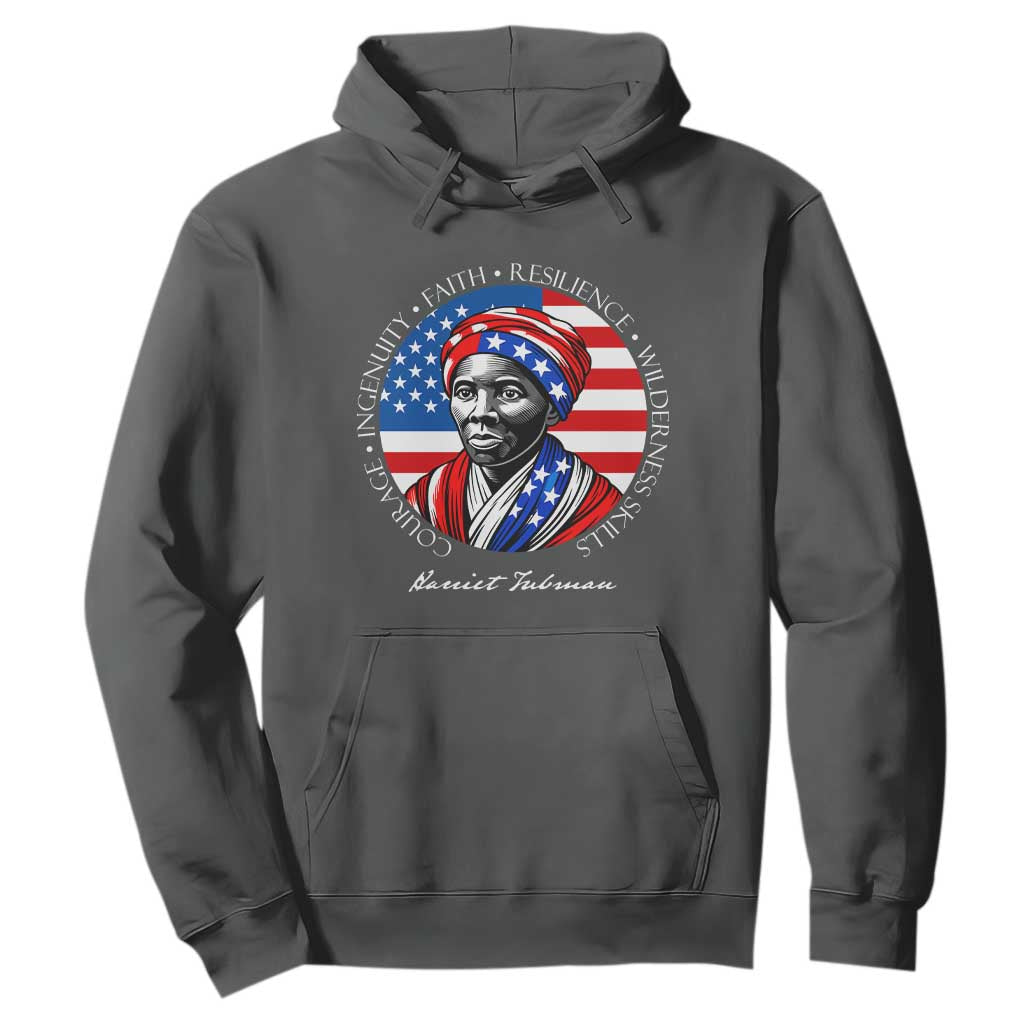 Harriet Tubman Patriotic Hoodie Black History Month Gift