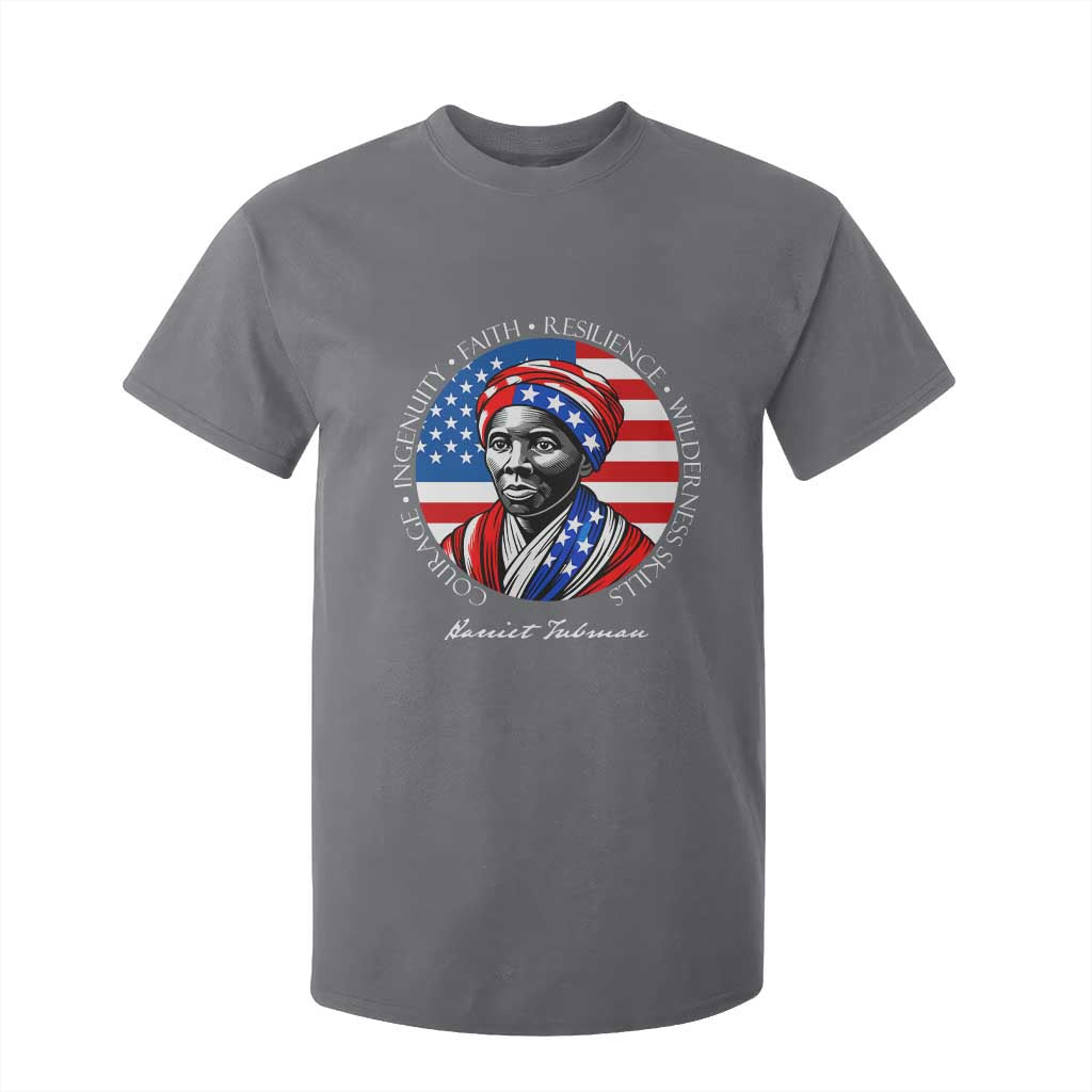 Harriet Tubman Patriotic T Shirt For Kid Black History Month Gift