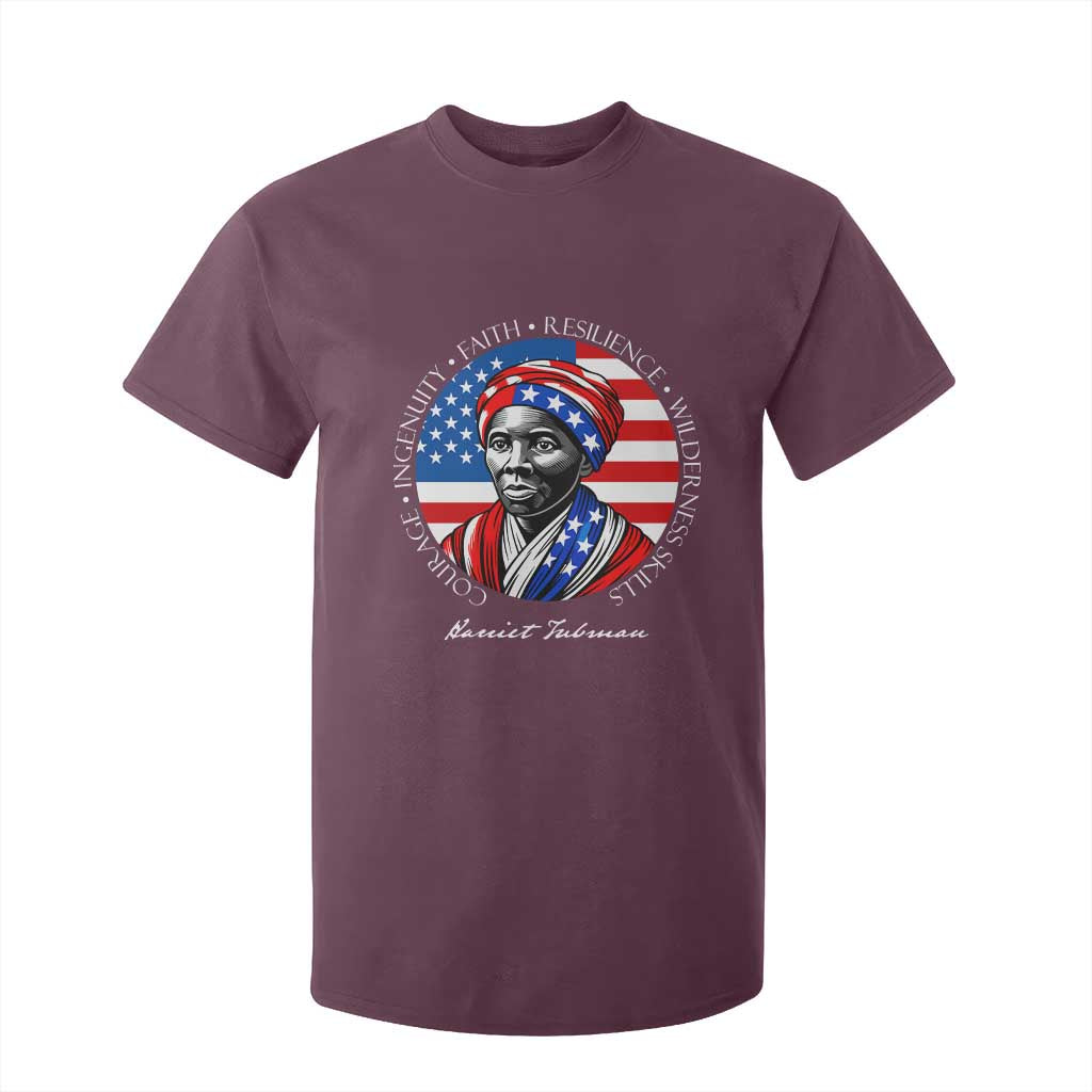 Harriet Tubman Patriotic T Shirt For Kid Black History Month Gift