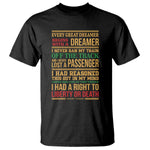 Harriet Tubman Powerful Quote T Shirt Strong Black Women Pride