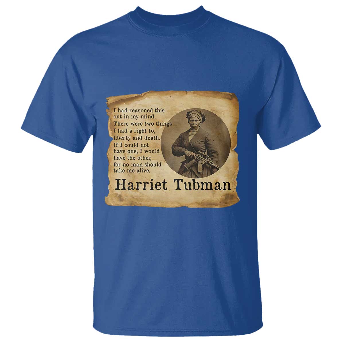 Harriet Tubman Quote T Shirt Liberty Or Death Empowerment Gift
