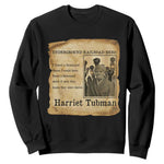 Harriet Tubman Quote Sweatshirt I Freed A Thousand People Vintage Poster
