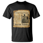 Harriet Tubman Quote T Shirt I Freed A Thousand People Vintage Poster