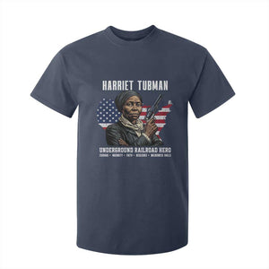 Harriet Tubman Patriotic T Shirt For Kid Female Empowerment History Gift