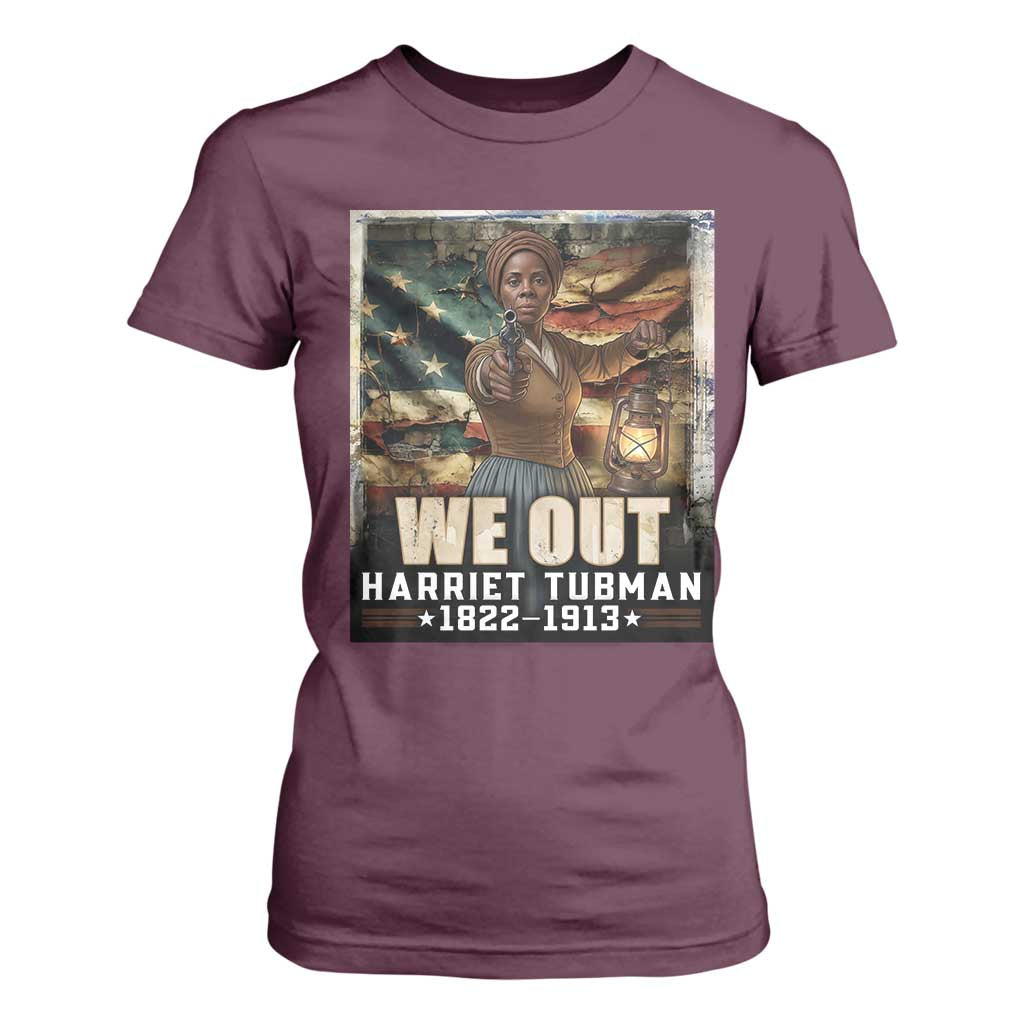 Harriet Tubman T Shirt For Women We Out Civil Rights History Movement Gift