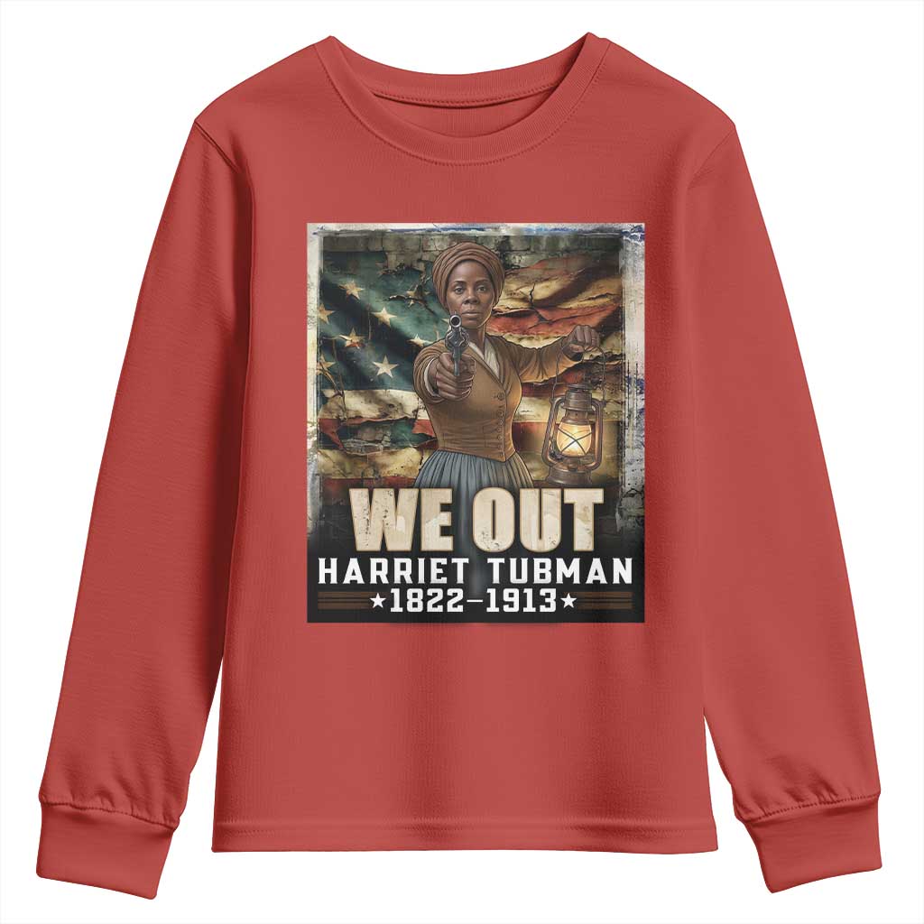 Harriet Tubman Youth Sweatshirt We Out Civil Rights History Movement Gift