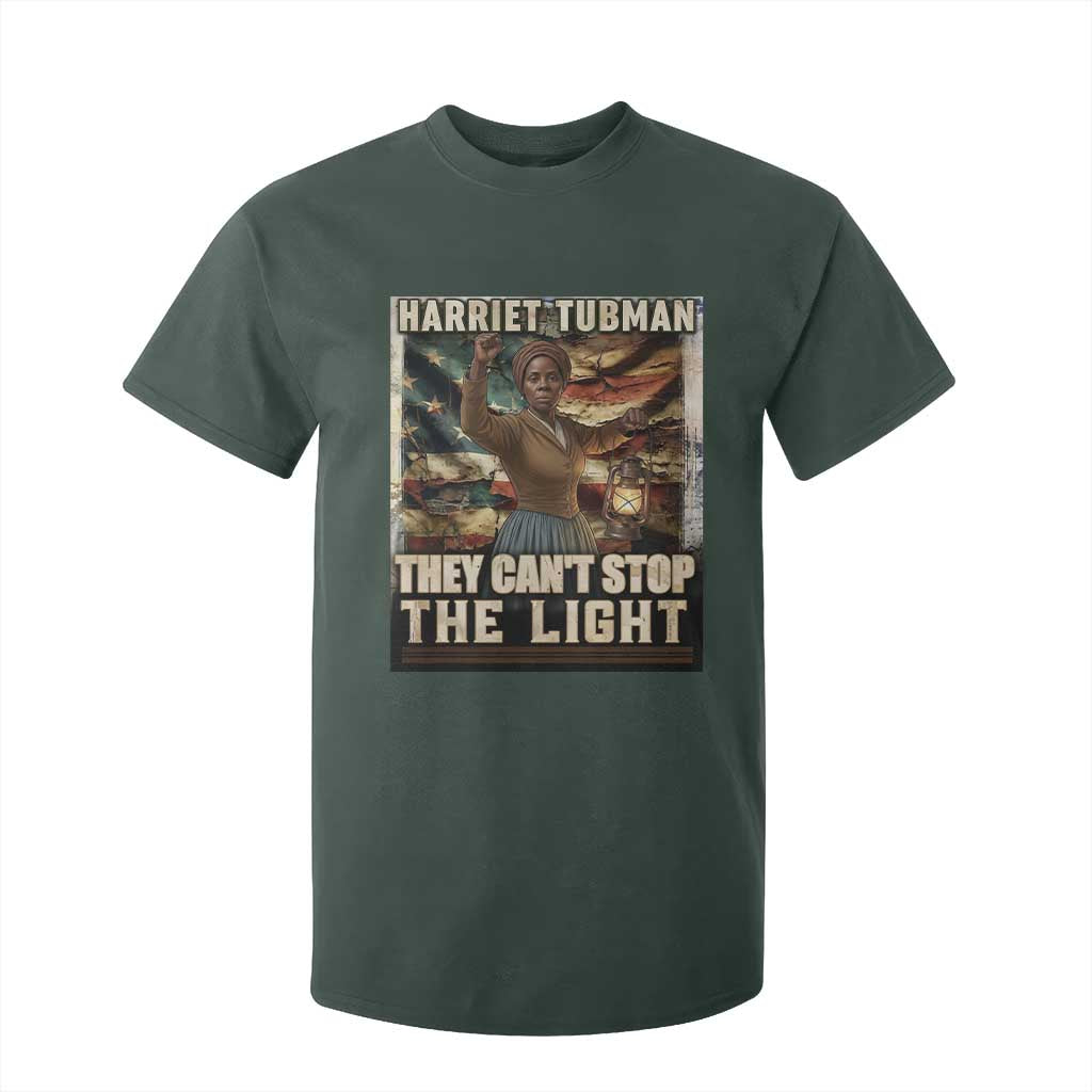 Harriet Tubman T Shirt For Kid Thay Can Not Stop The Light