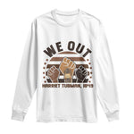 Harriet Tubman We Out 1849 Long Sleeve Shirt Vintage Sunset Black American Hero