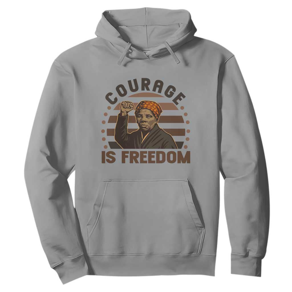 Harriet Tubman Legacy Hoodie Courage Is Freedom