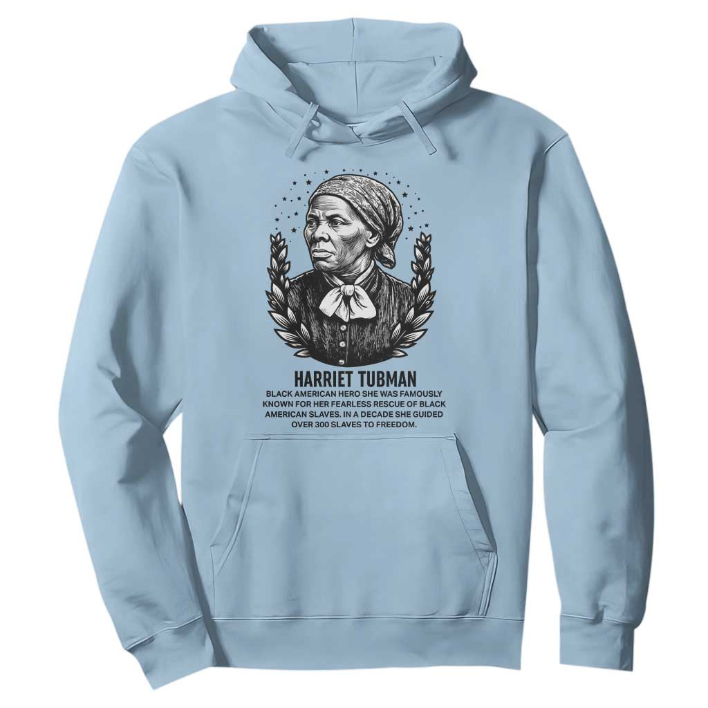 American Hero Harriet Tubman Hoodie Black History Leader Gift