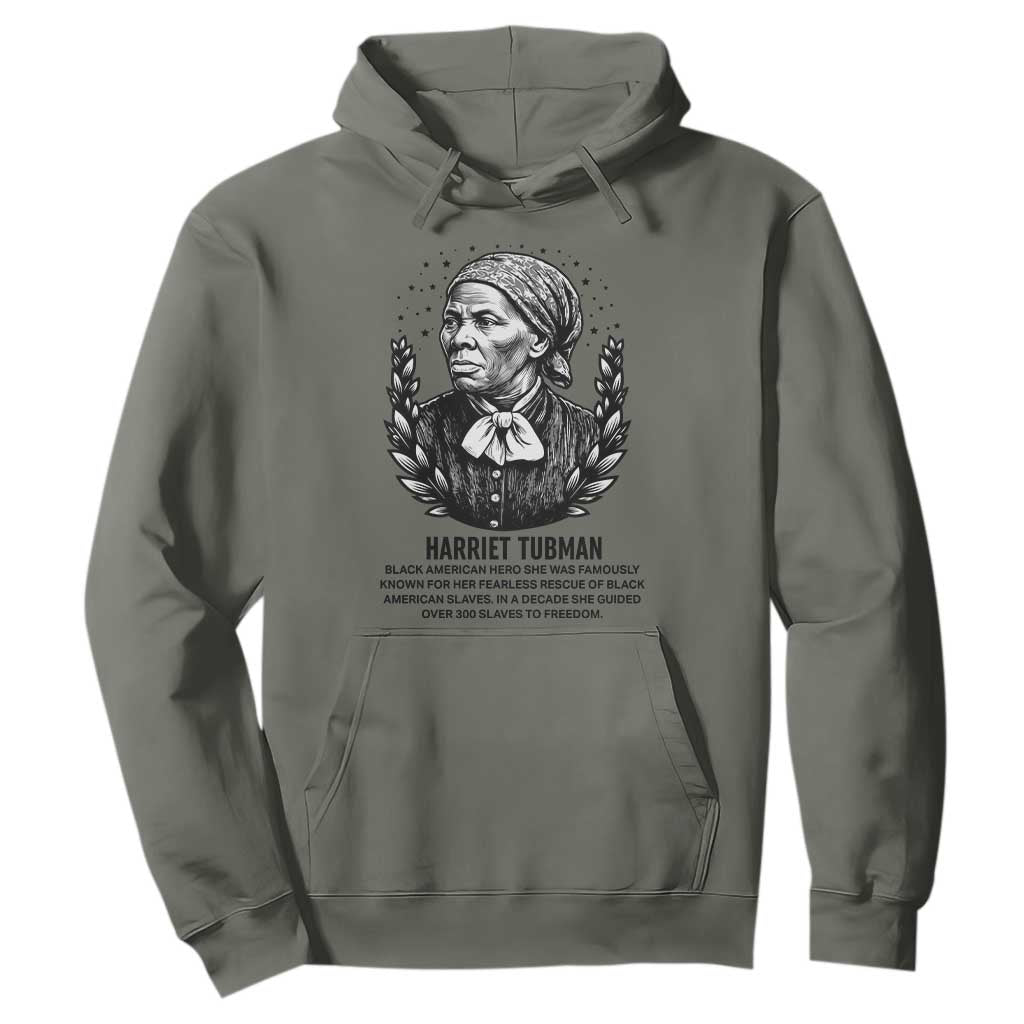 American Hero Harriet Tubman Hoodie Black History Leader Gift