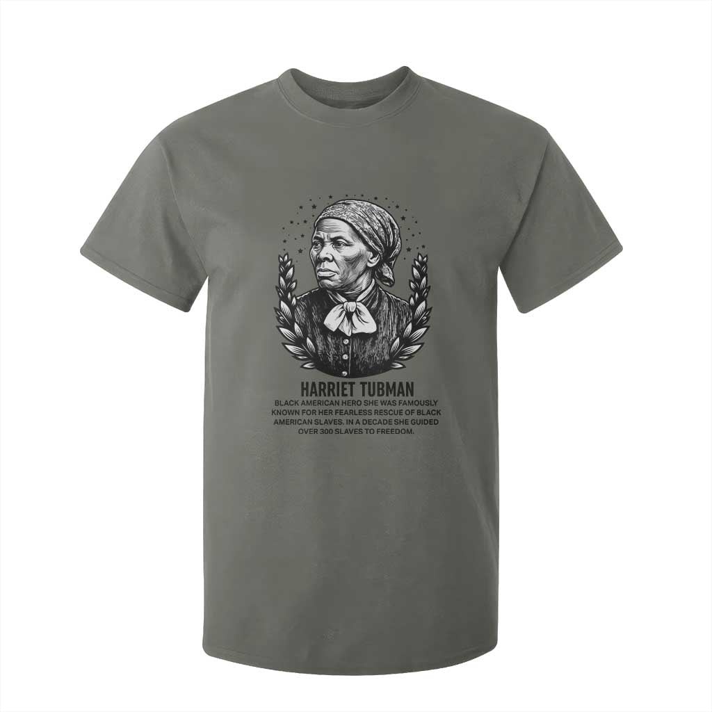 American Hero Harriet Tubman T Shirt For Kid Black History Leader Gift