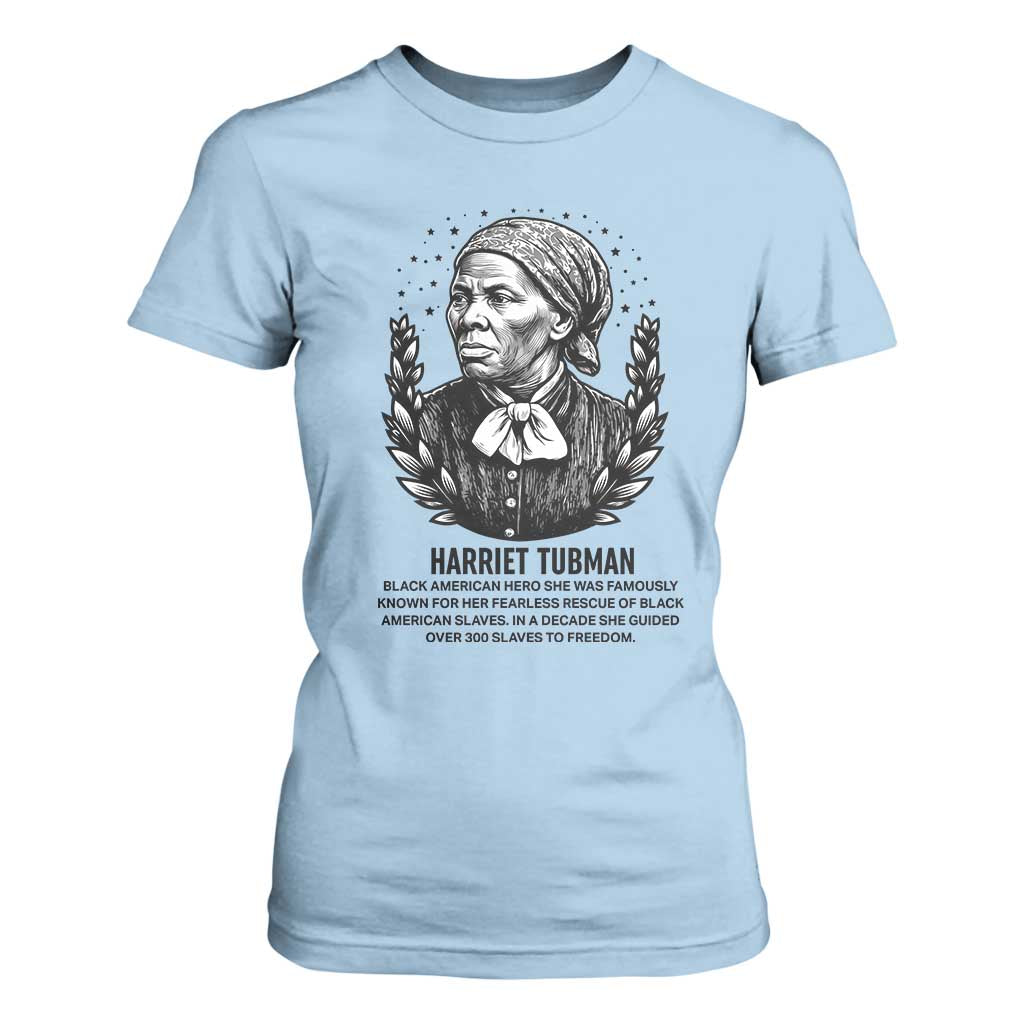 American Hero Harriet Tubman T Shirt For Women Black History Leader Gift