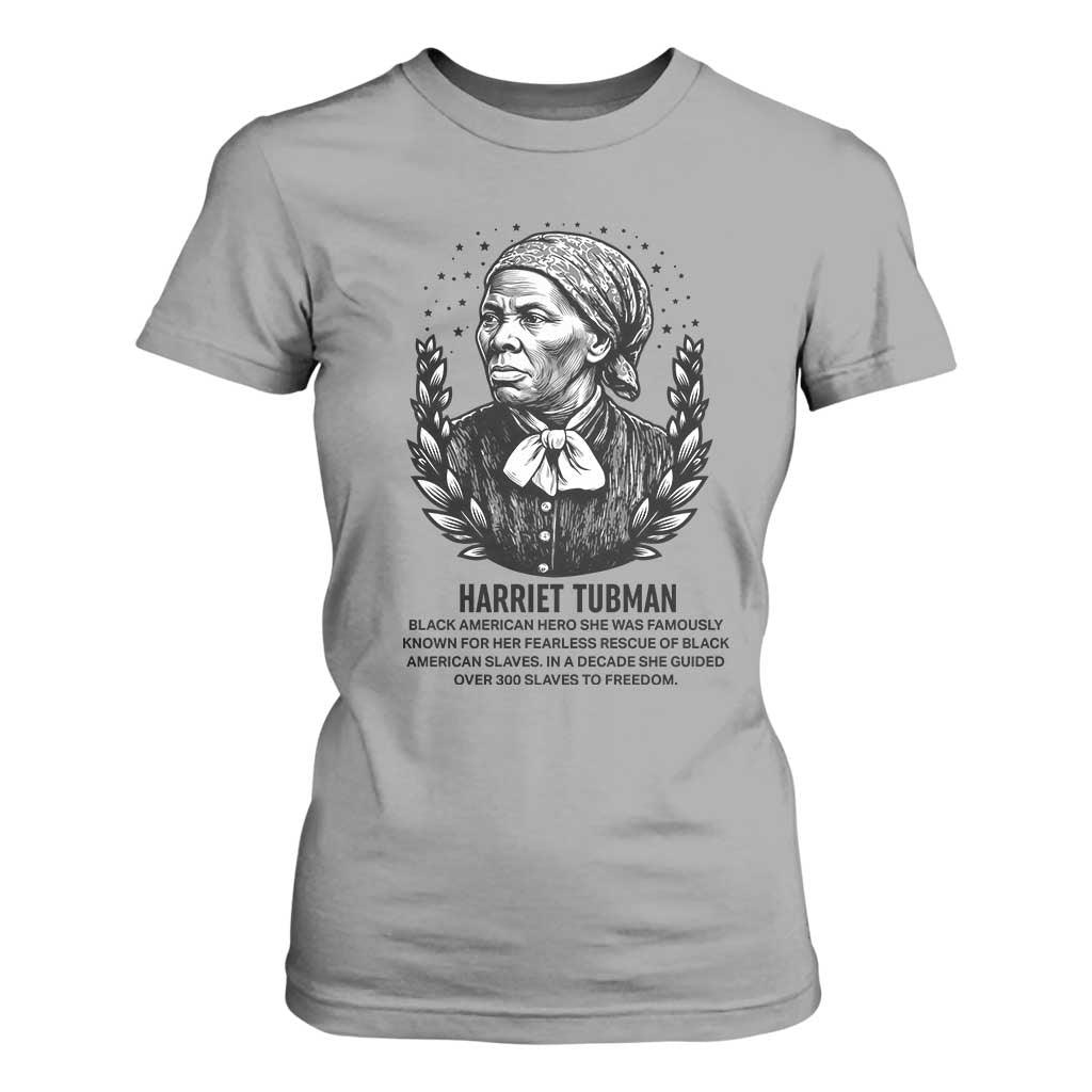 American Hero Harriet Tubman T Shirt For Women Black History Leader Gift