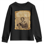 Harriet Tubman Tribute Youth Sweatshirt Civil Rights Leader Black History Gift