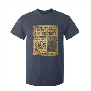 Harriet Tubman Quote T Shirt For Kid Strength Patience Passion To Change The World