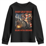 Harriet Tubman Quote Youth Sweatshirt Every Great Dream Begins With A Dreamer