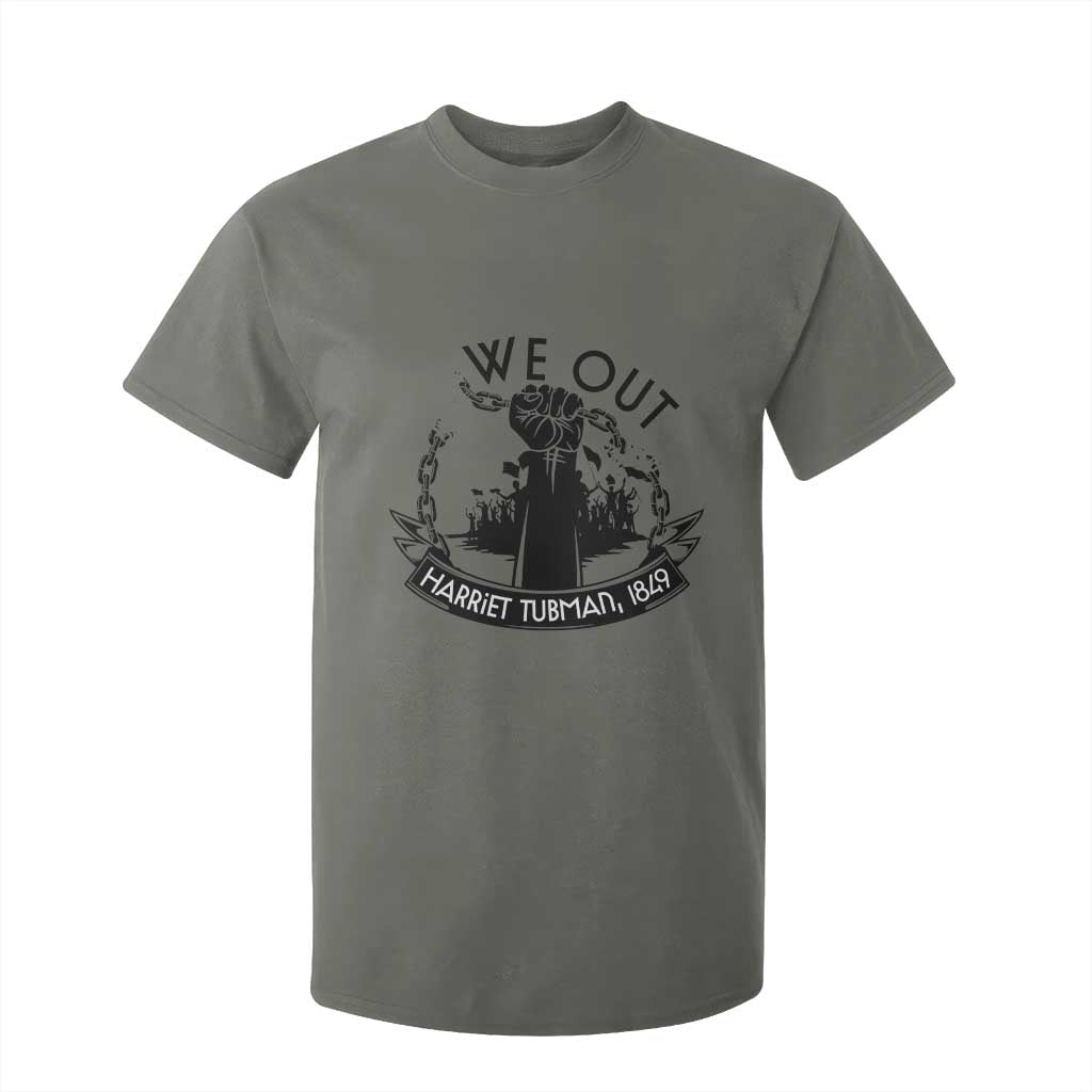 Harriet Tubman T Shirt For Kid We Out Breaking The Chains Iconic Legacy Gift