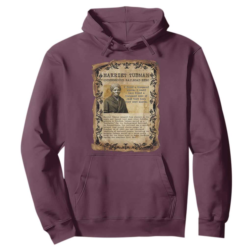 Harriet Tubman Hoodie Womens History Month Gift