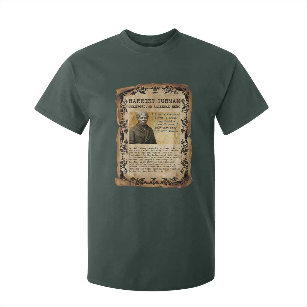 Harriet Tubman T Shirt For Kid Womens History Month Gift